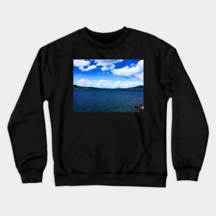 Lake George scenic vista Crewneck Sweatshirt